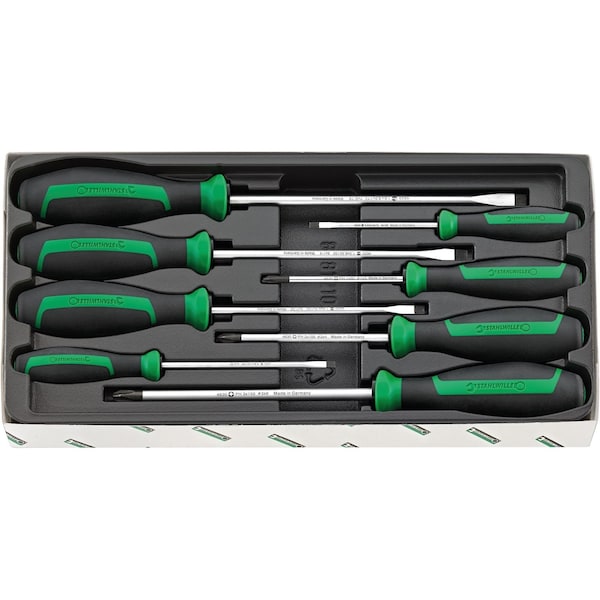 DRALL+ set of screwdrivers 8-pcs.